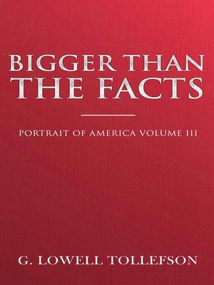 cover image of Bigger Than the Facts